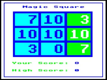 Number Puzzler (1983)(ASK) screen shot game playing